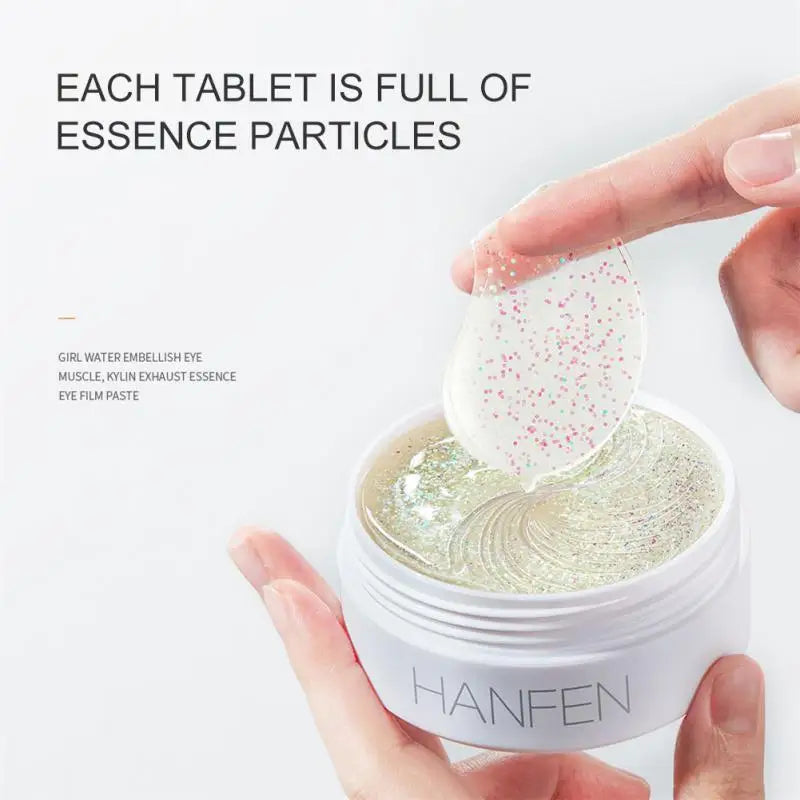 60pcs Bright Eye Mask Hydrating Moisturizing Dilution Dark Circle Eye Patches Anti-Aging Eye Skin Care Patches Under Eye Masks