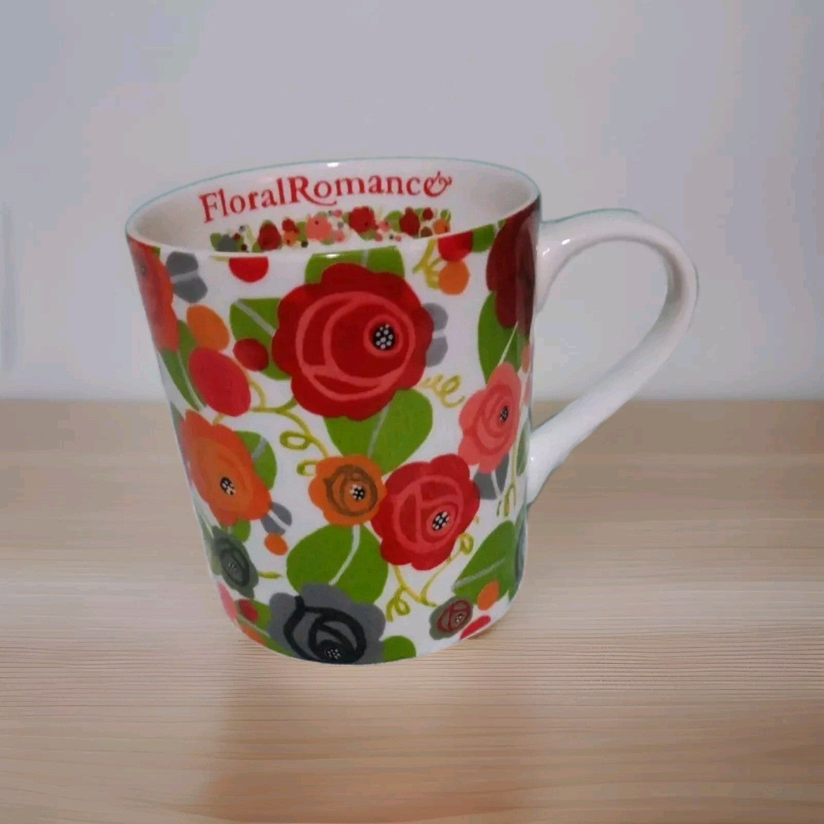 Queen Rose Floral Romance Coffee Cup, Tea Cup