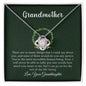 For Grandmother | Love Knot Necklace