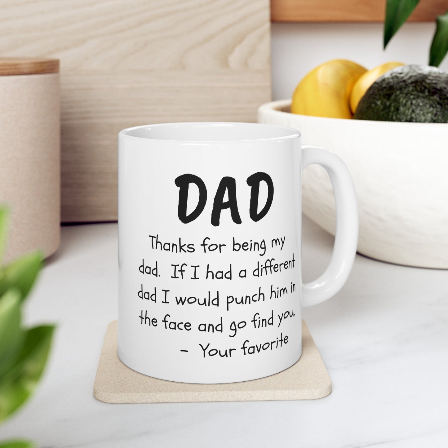 For Dad | Ceramic Mug, (11oz, 15oz)