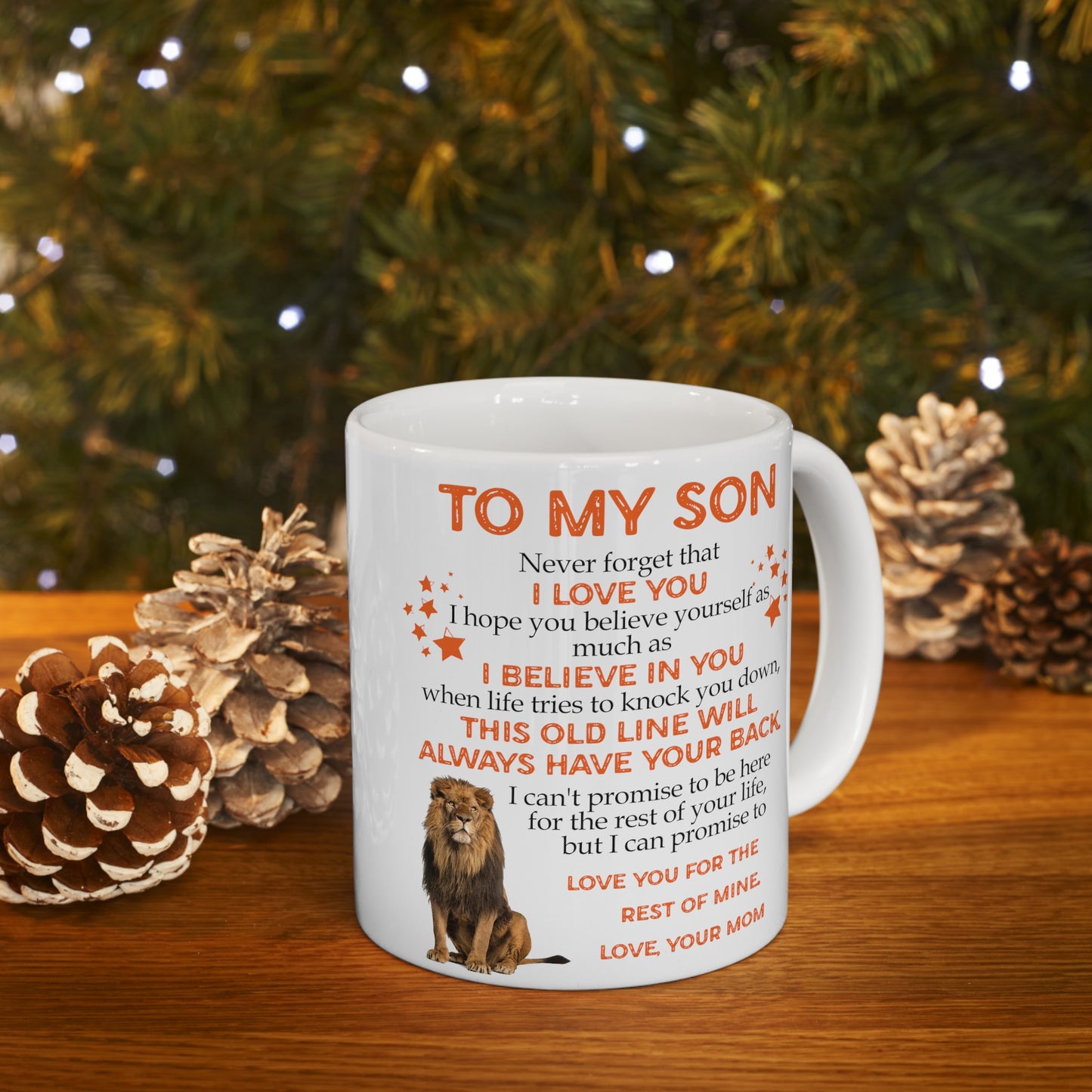 To My Son | Ceramic Mug, (11oz, 15oz)