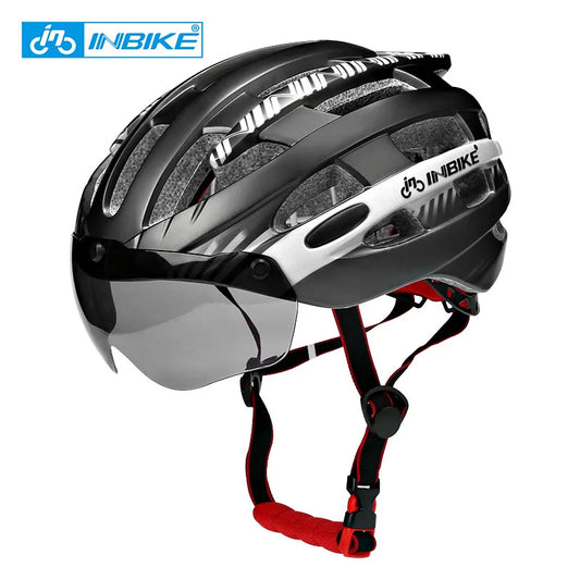 Cycling Helmet with Goggles Ultralight