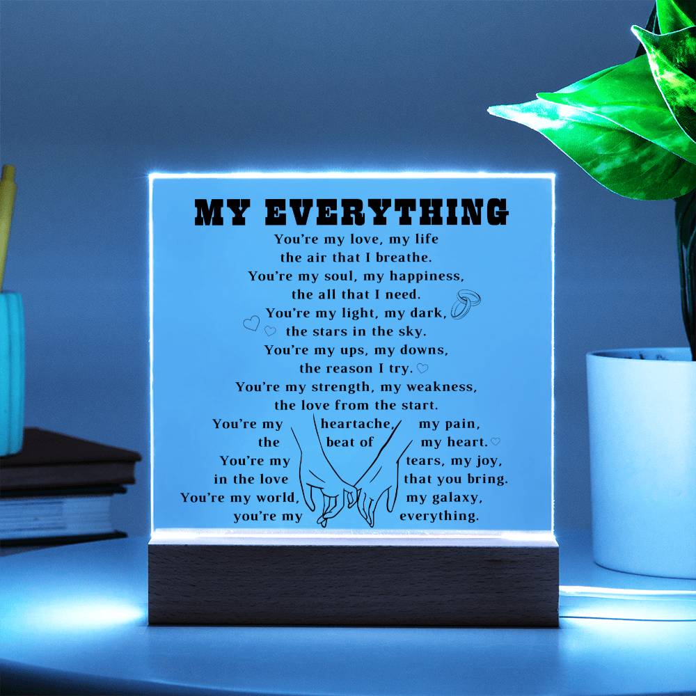 For Soulmate | Square Acrylic Plaque